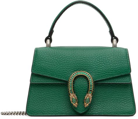 gucci green leather dionysus bag|Gucci dionysus bag suede.